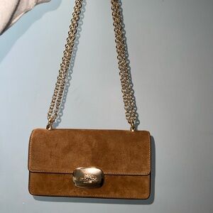Coach Eliza crossbody in suede